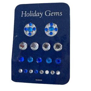 American Girl Holiday Gems Jewels Earrings Stick On Accessories Retired READ